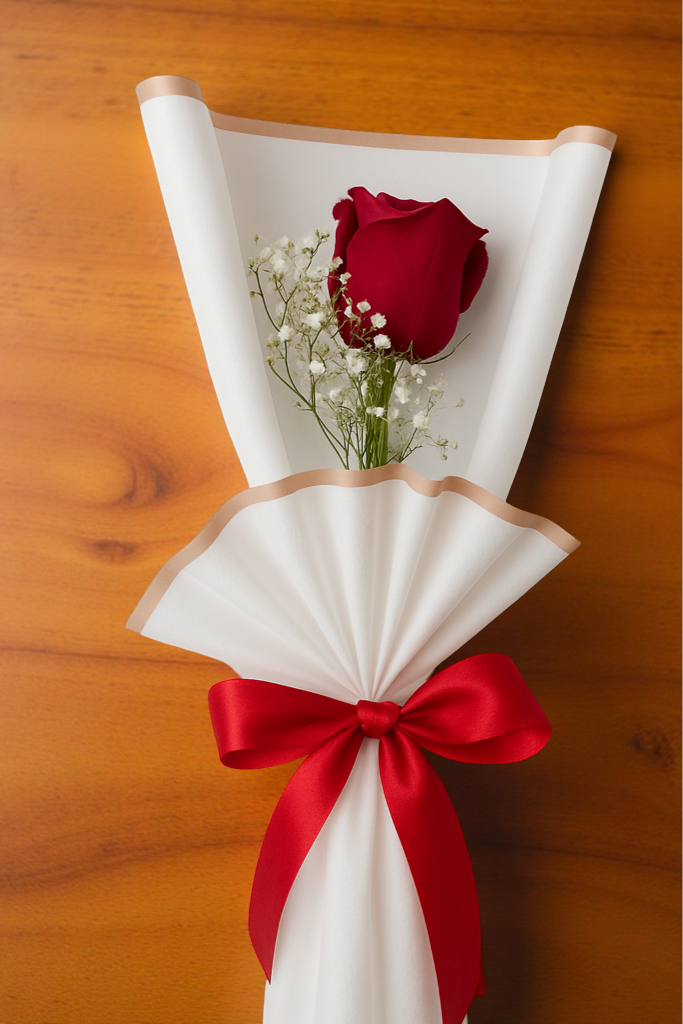 Bouquet 1 rosa roja