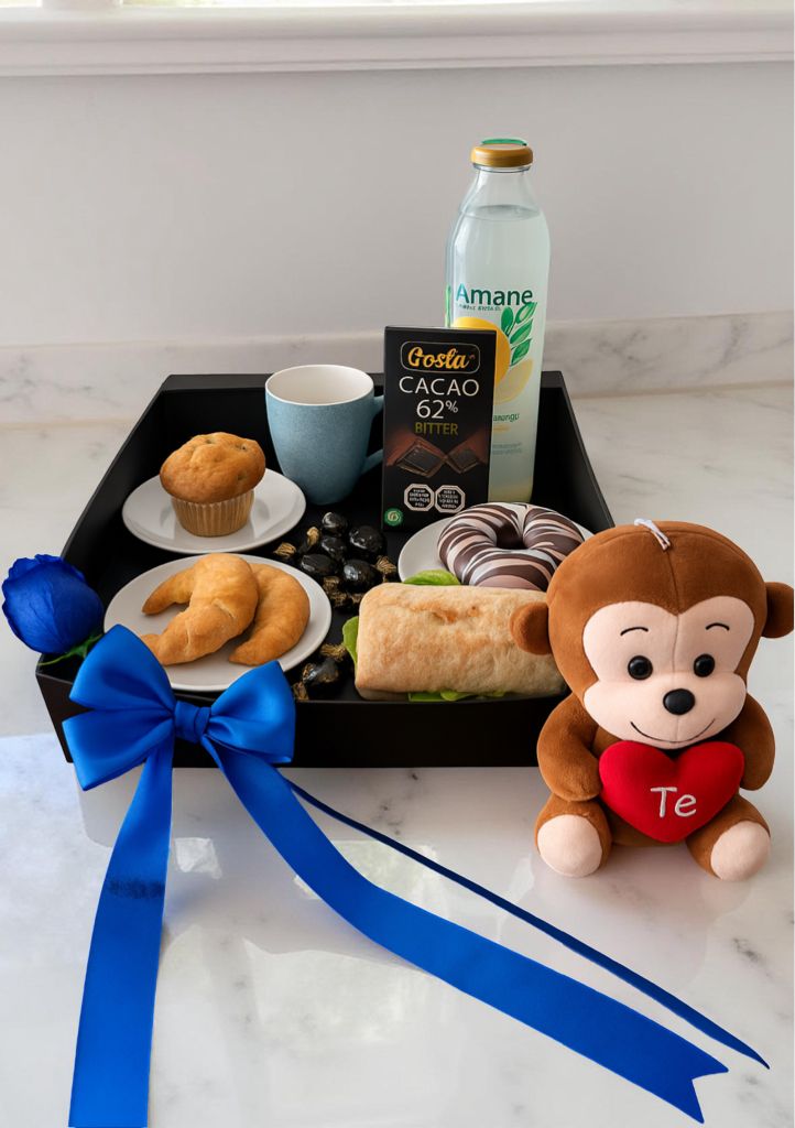 DESAYUNO A DOMICILIO PREMIUM TONOS AZULES