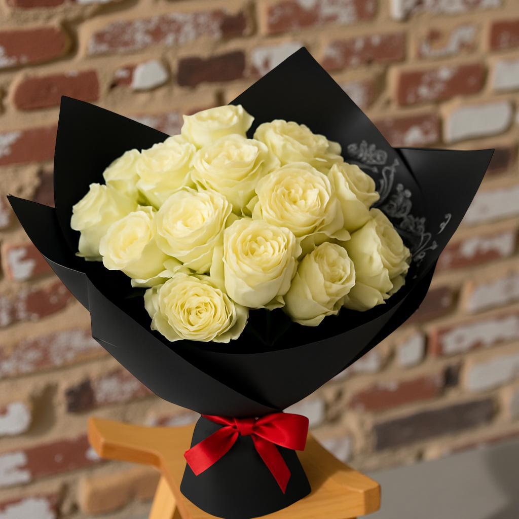 BOUQUET 25 ROSAS BLANCAS